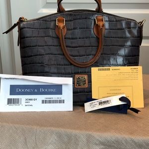 Dooney Bourke Gray Satchel